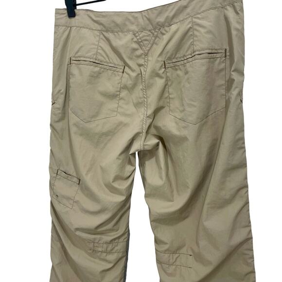 NEW Club Monaco Tan Flat Front Cargo Y2K Fritz Trouser Pants Sz 6 - Picture 9 of 14